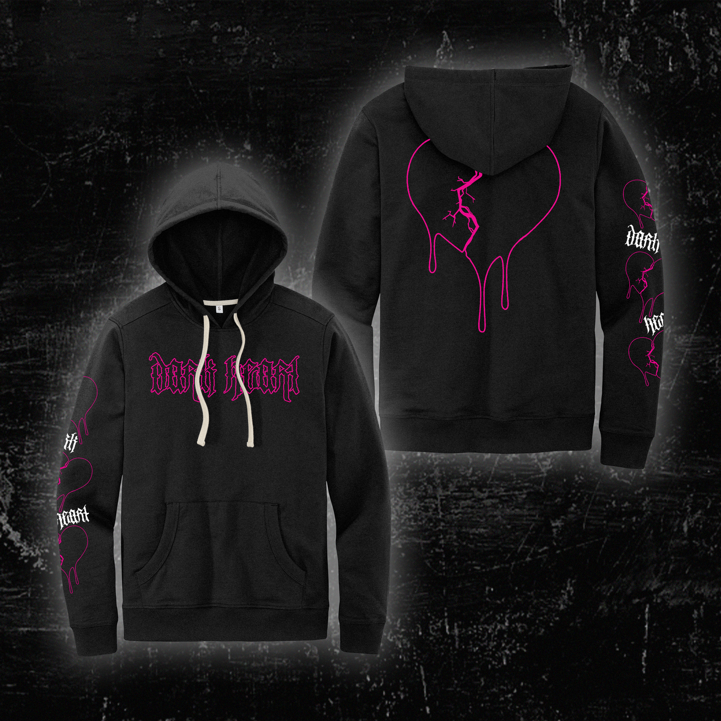 DARK HEART PULLOVER HOODIE
