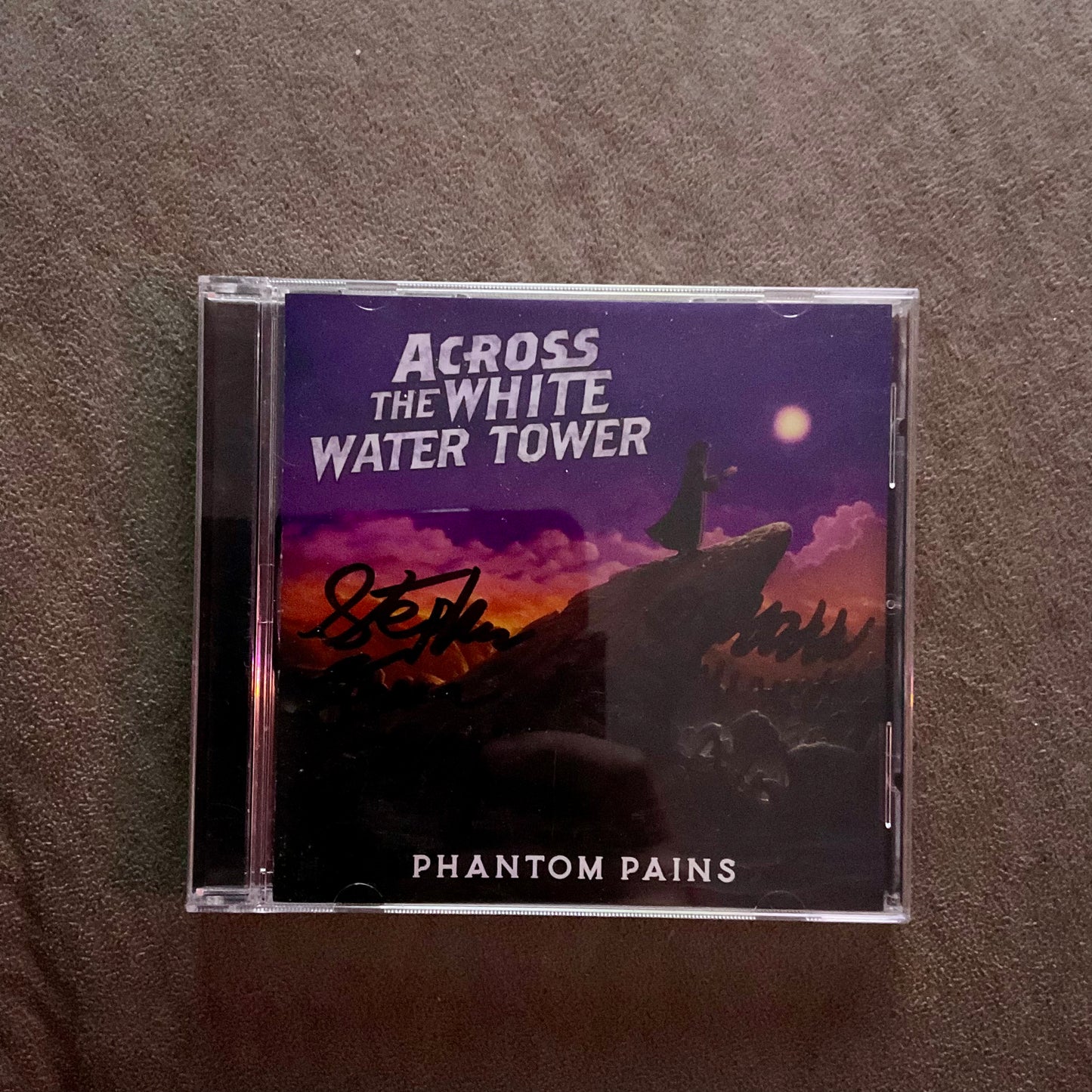 ACROSS THE WHITE WATER TOWER - PHANTOM PAINS *SIGNED* (CD)