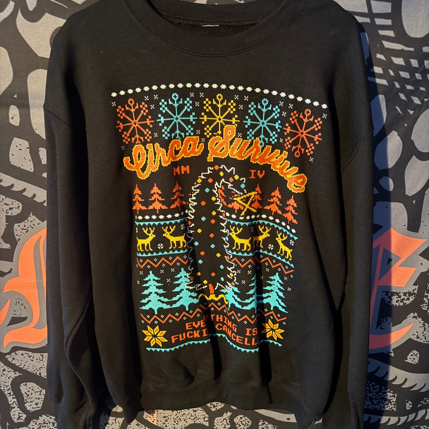CIRCA SURVIVE - CHRISTMAS SWEATER (MEDIUM)