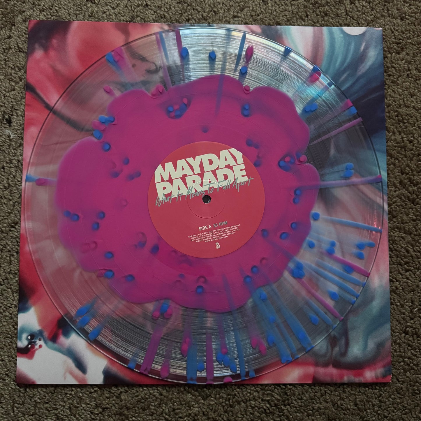 MAYDAY PARADE - WHAT IT MEANS TO FALL APART (VINYL)