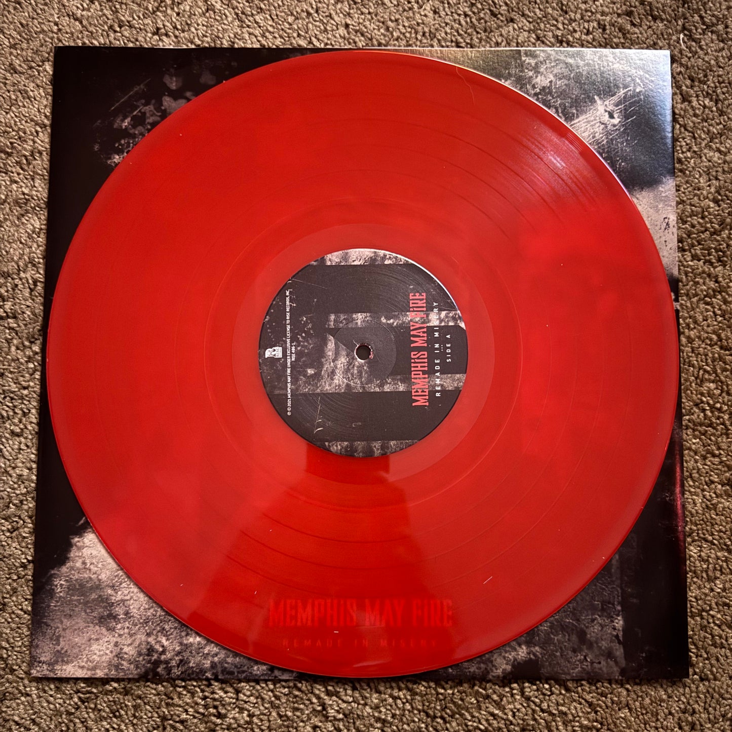 MEMPHIS MAY FIRE - REMADE IN MISERY (VINYL)