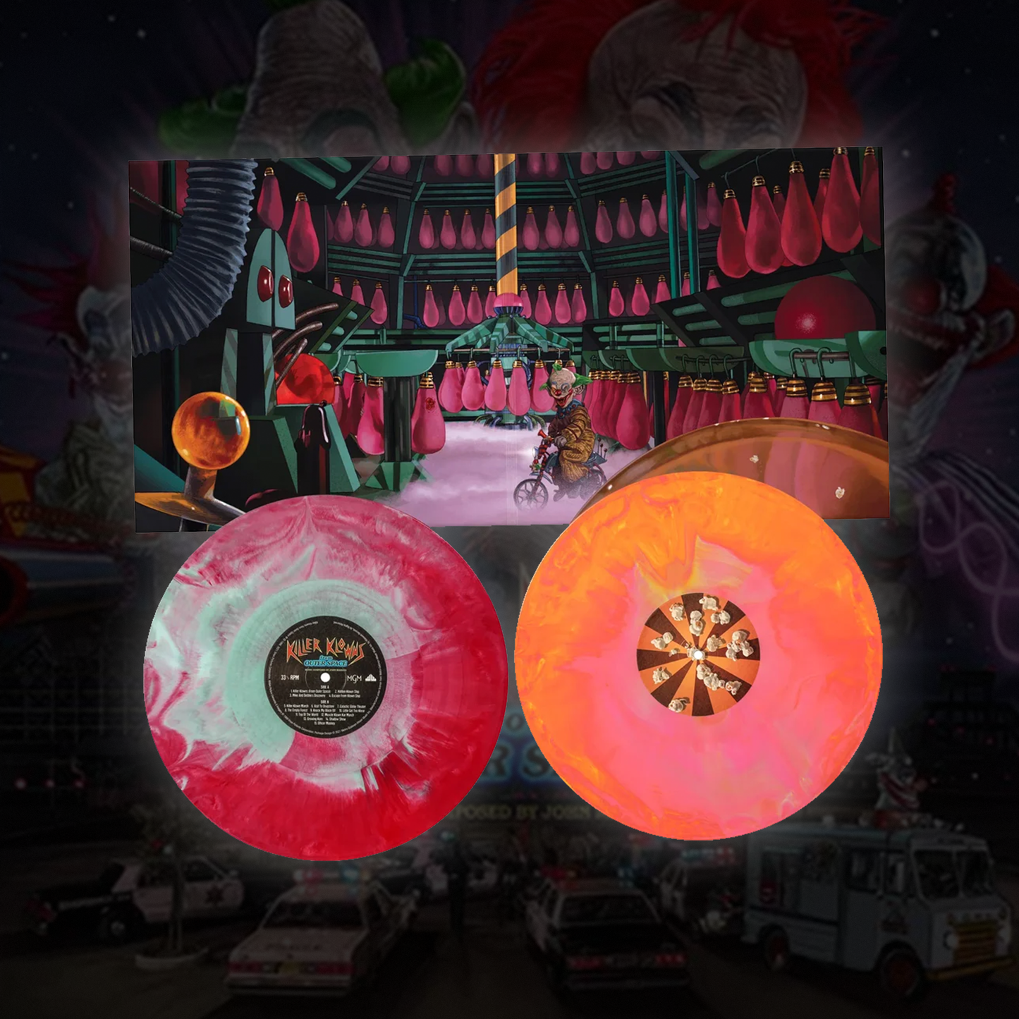 KILLER KLOWNS FROM OUTER SPACE - HANDPOURED VINYL