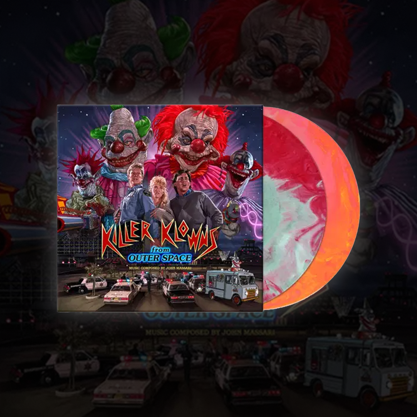 KILLER KLOWNS FROM OUTER SPACE - HANDPOURED VINYL
