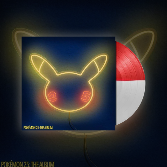 POKEMON 25 - RED/WHITE VINYL