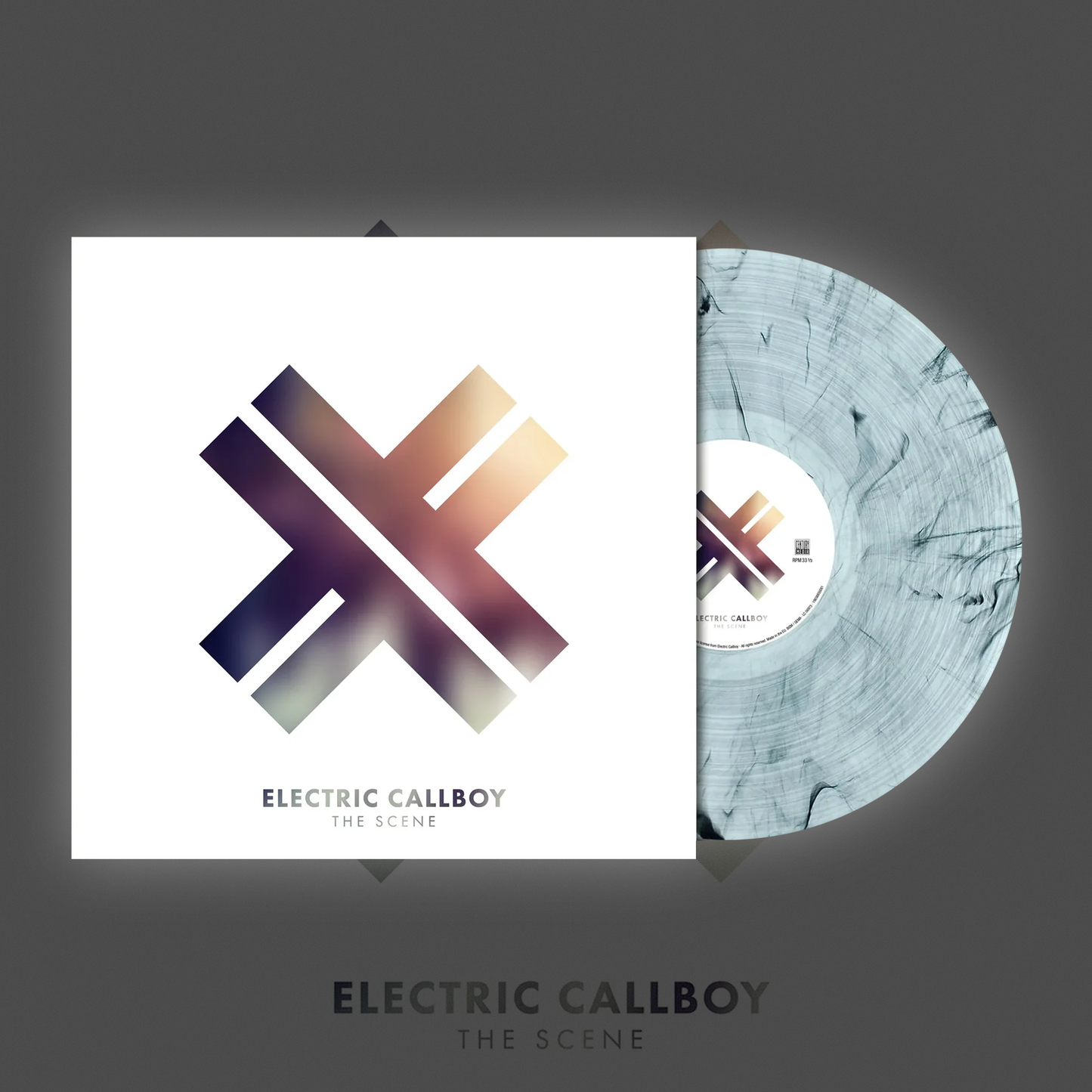 THE SCENE (RE-ISSUE 2023) - CLEAR SMOKE VINYL (US VERSION)