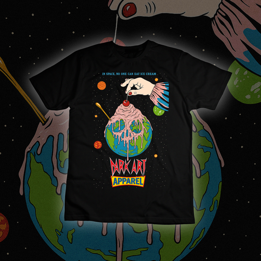 NO ICE CREAM IN SPACE TEE