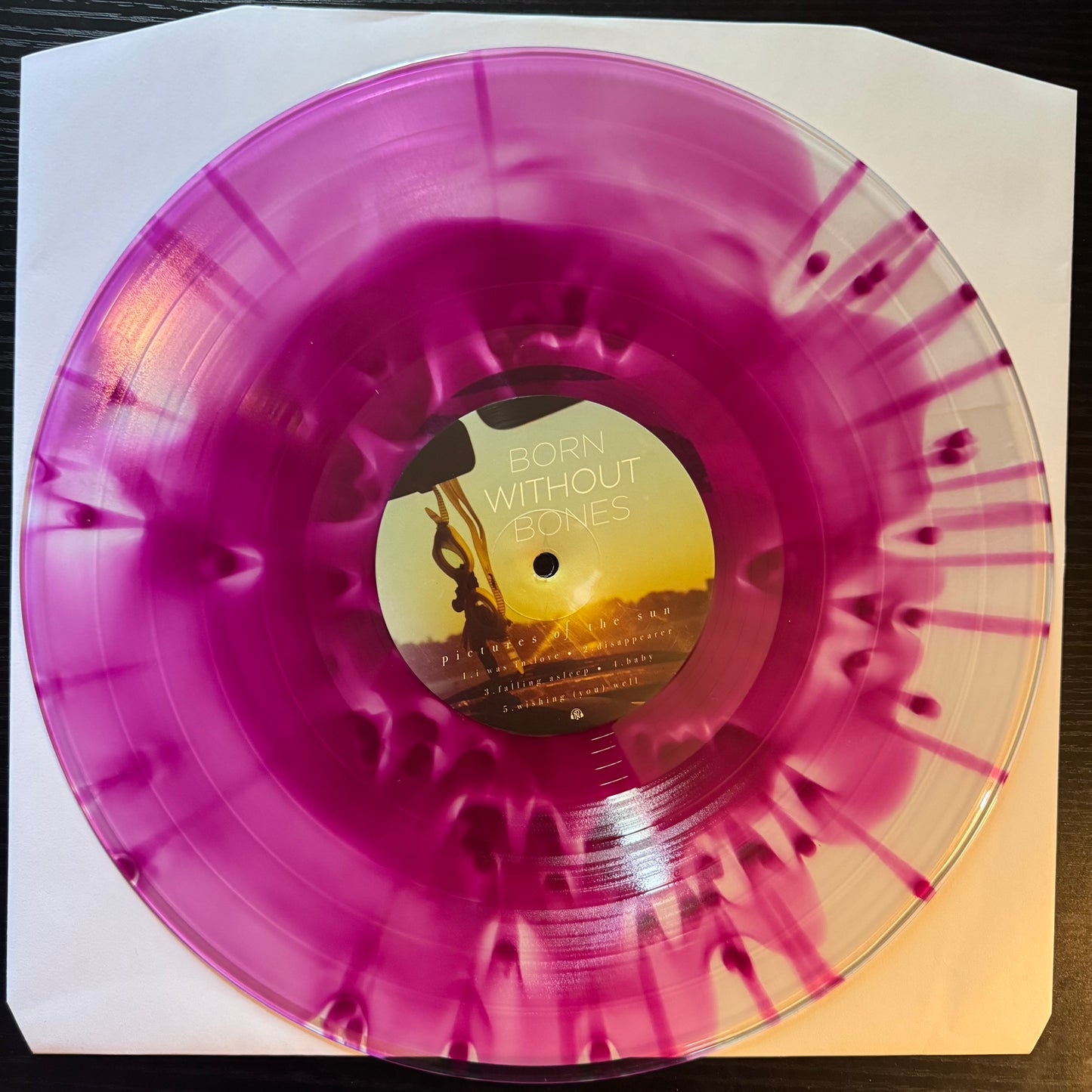 BORN WITHOUT BONES - PICTURES OF THE SUN (PURPLE)