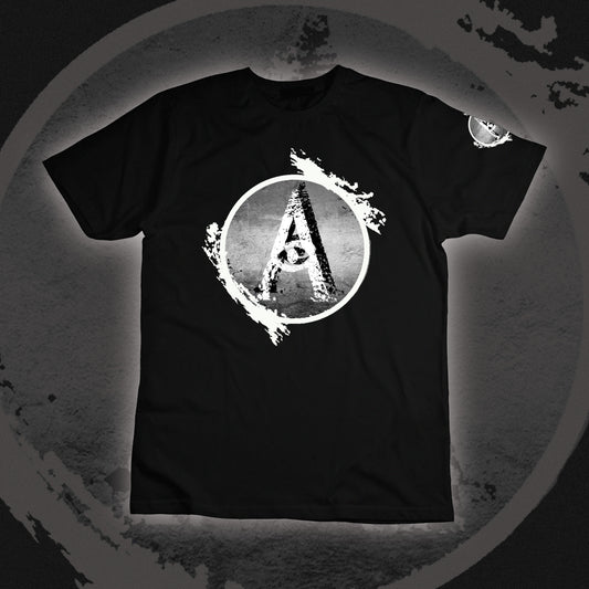 AA CIRCLE TEE - BLACK