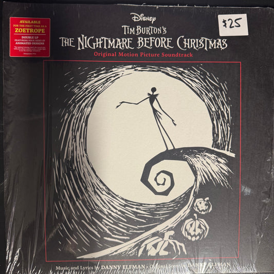 DANNY ELFMAN - THE NIGHTMARE BEFORE CHRISTMAS 2xLP ZOETROPE (USED)