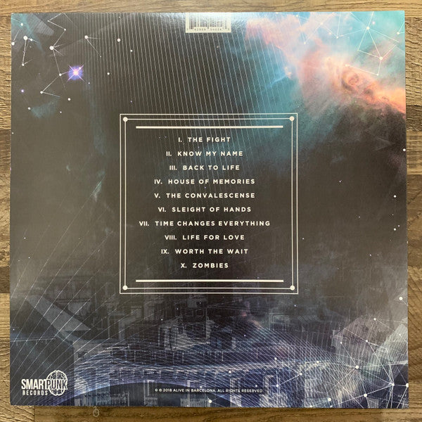 ALIVE IN BARCELONA - WHITE WITH BLACK SPLATTER VINYL