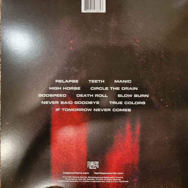 MANIC - BLACK MARBLE VINYL