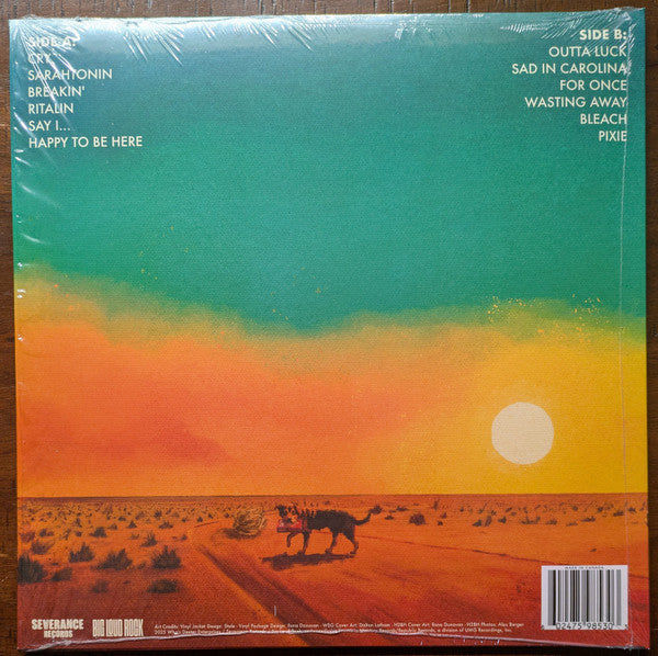 HAPPY TO BE HERE / WESTERN SPACE GRUNGE - RED EDITION