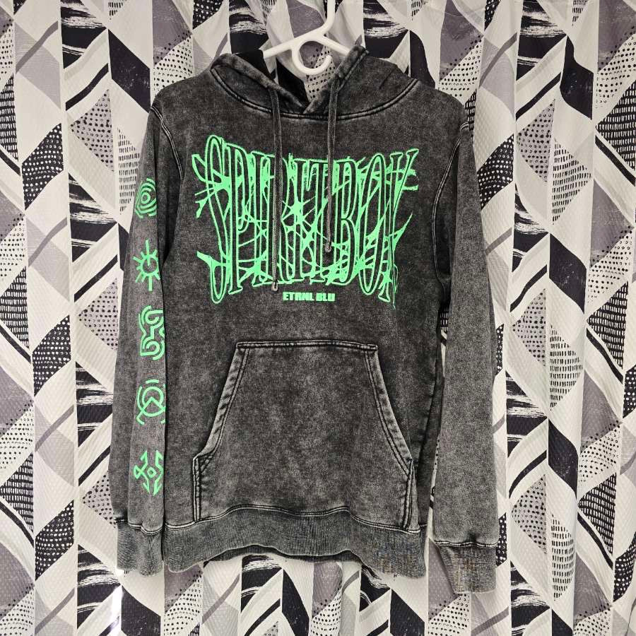 ACID WASH HOODIE (MEDIUM)