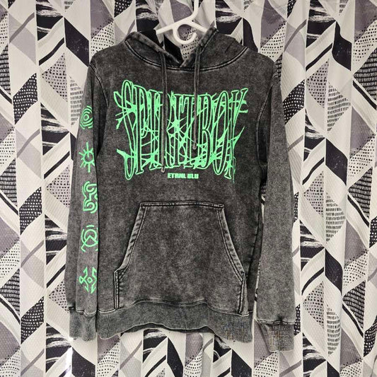 ACID WASH HOODIE (MEDIUM)