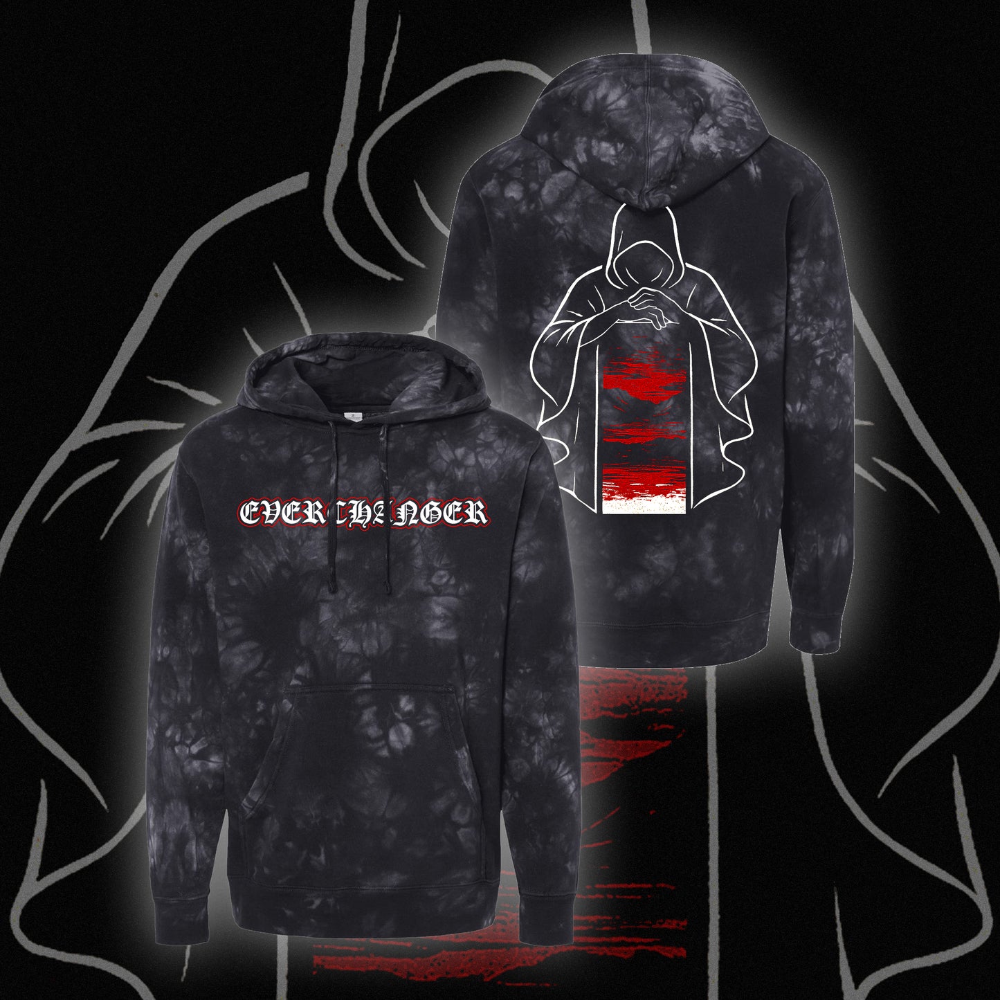REFLECTIONS TIE DYE HOODIE