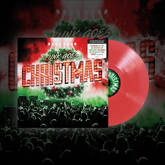 PUNK GOES CHRISTMAS - RUBY RED VINYL