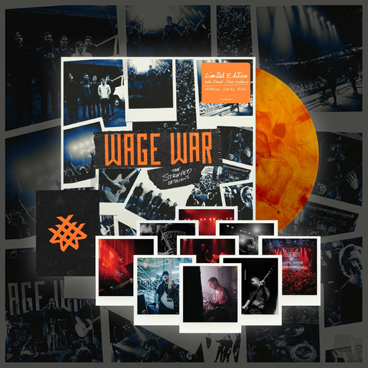 THE STRIPPED SESSIONS - ORANGE SWIRL VINYL