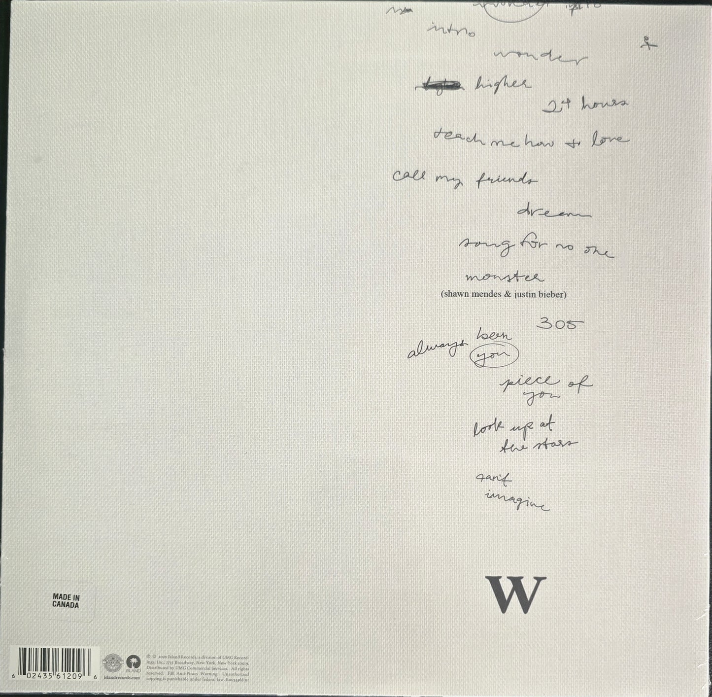 SHAWN MENDES - WONDER