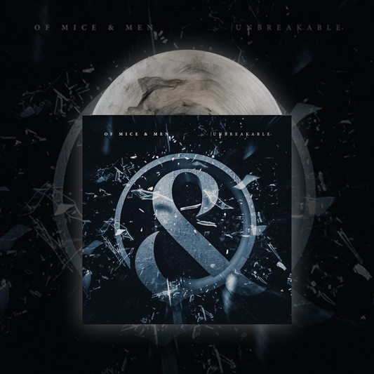 UNBREAKABLE/BACK TO ME - CLEAR WITH BLACK SMOKE 7" VINYL